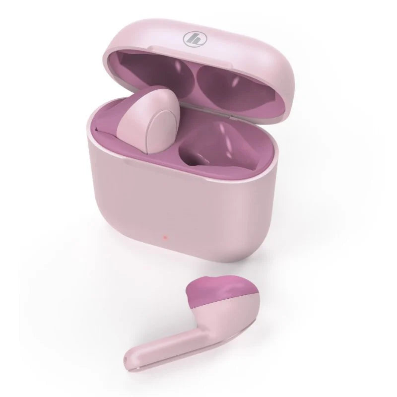 Auriculares Bluetooth True Wireless HAMA Freedom Light (In Ear - Microfone - Rosa)