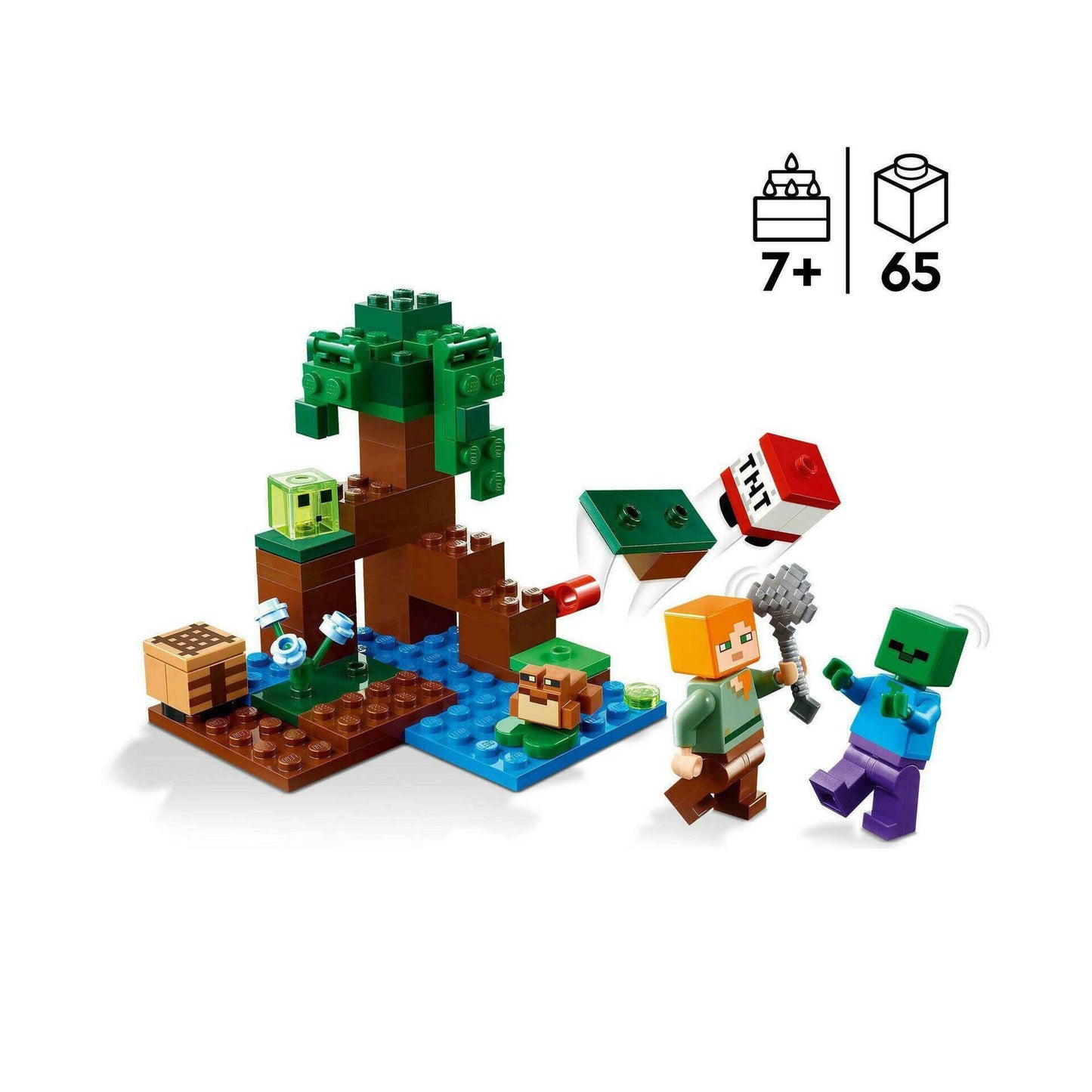 A Aventura no Pântano - LEGO Minecraft