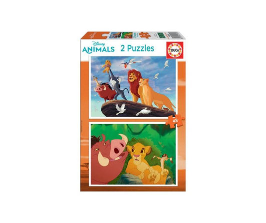 The Lion King Pack Puzzles 2x48 Peças