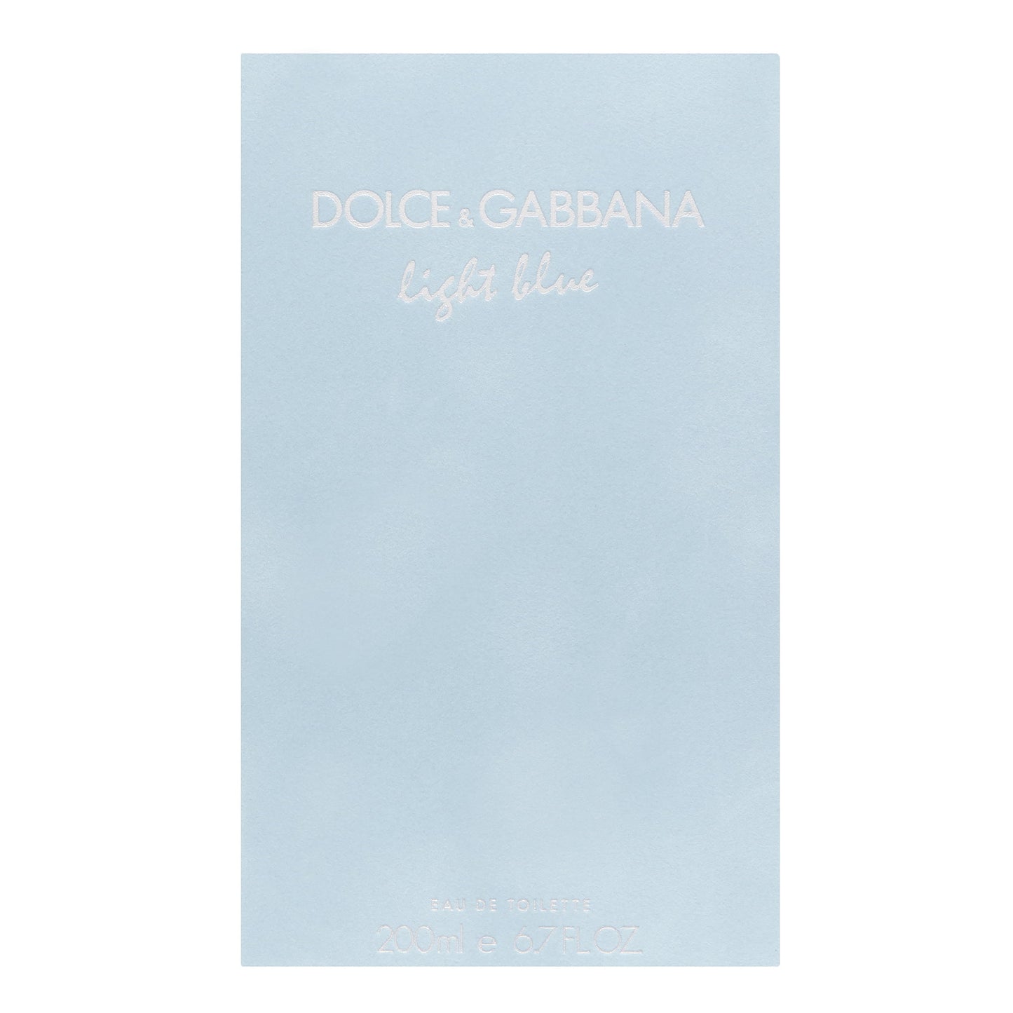 Light Blue Dolce & Gabanna