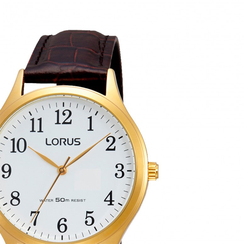 LORUS  Relógio Classic Castanho