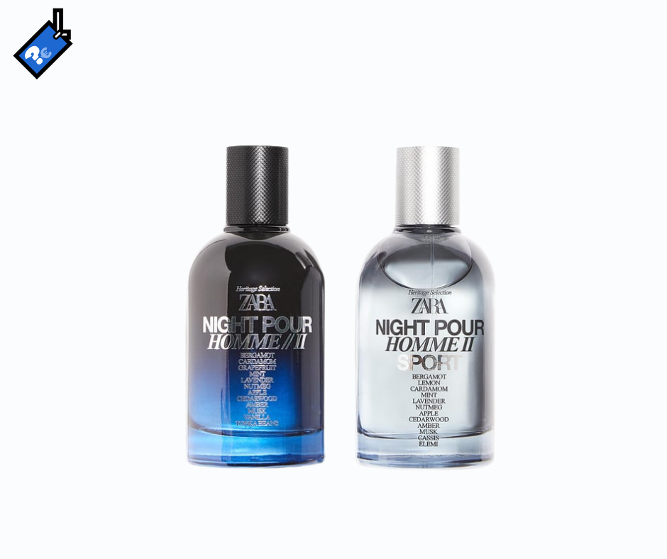 NIGHT POUR HOMME II + NIGHT POUR HOMME II SPORT