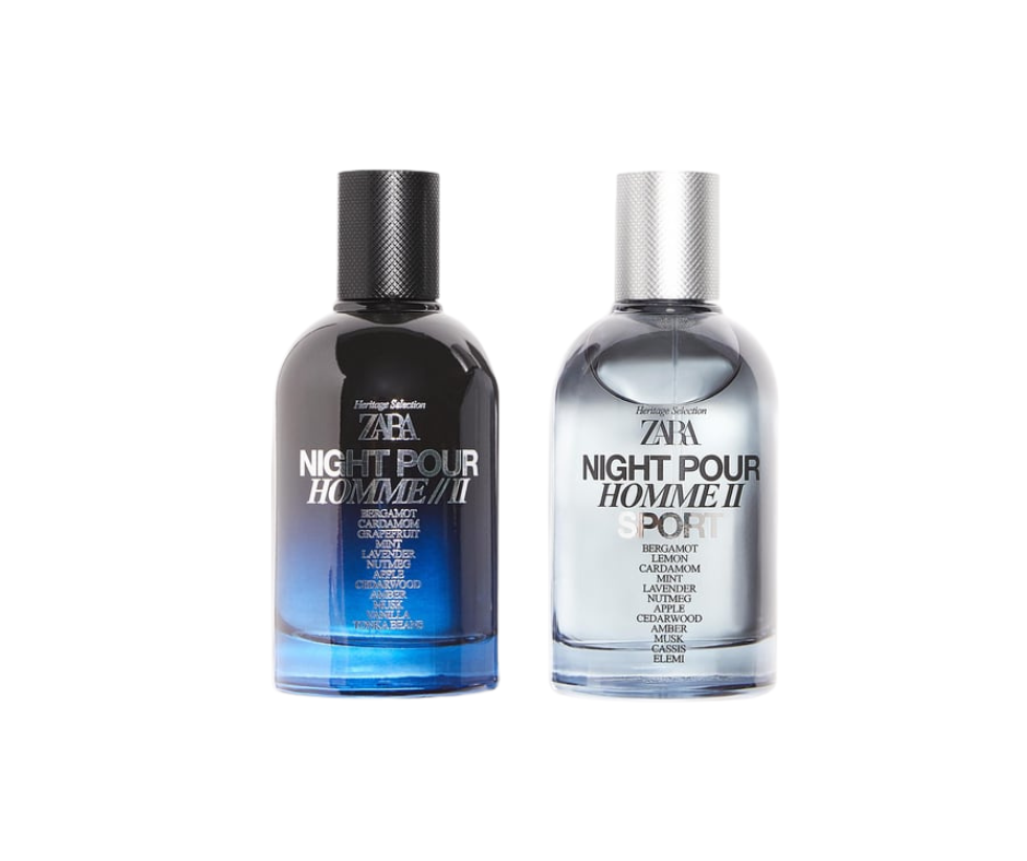 NIGHT POUR HOMME II + NIGHT POUR HOMME II SPORT