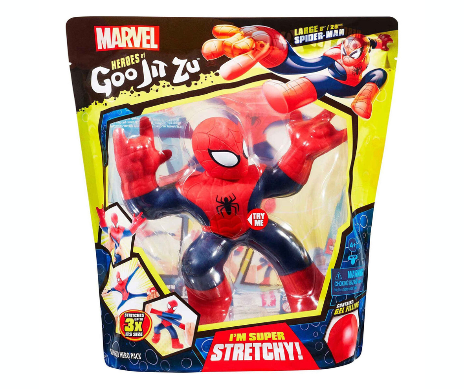 Figura Goo Jit Zu Spiderman Goo Jit Zu